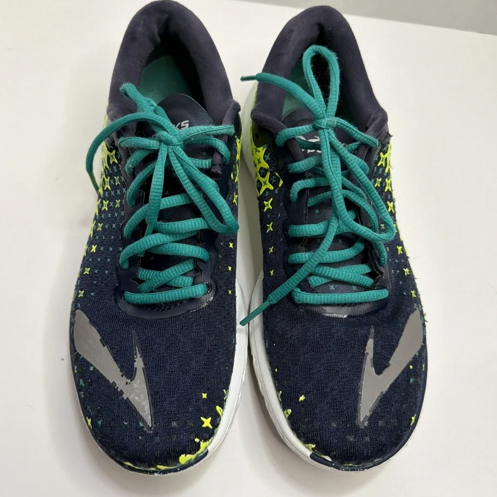 Brooks Pure Flow 5 Running Shoes Womens Size US 9.5 Blue Comfort Breathable